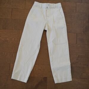 Everlane Mid Rise Straight Leg Pants White Womens Size 0